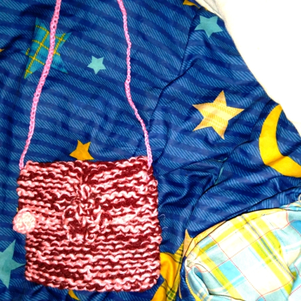 Hand crafted purse